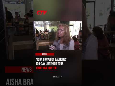 Aisha Braveboy Launches 100 Day Listening Tour #pgcounty