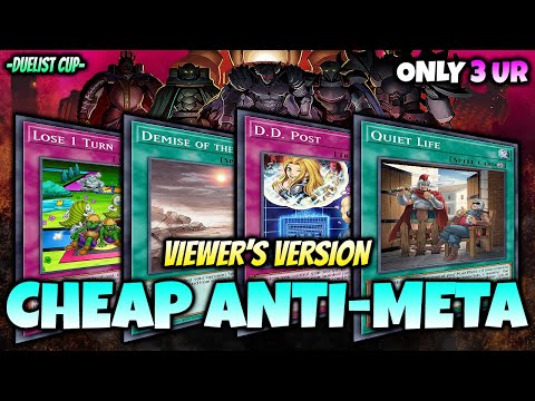 Combo Player's Nightmare ❌ Stun the Event with Updated F2P Anti Meta Deck - DC Dec `25 [Master Duel]