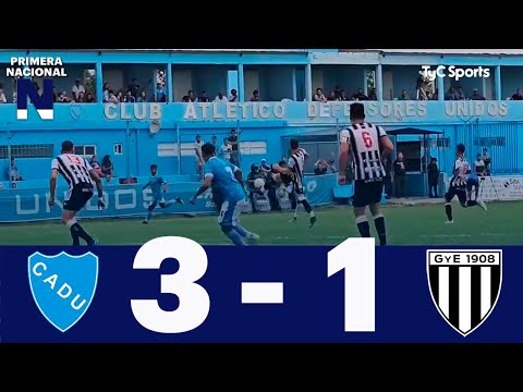 Defensores Unidos 3-1 Gimnasia (M) | Primera Nacional | Fecha 6 (Zona B)