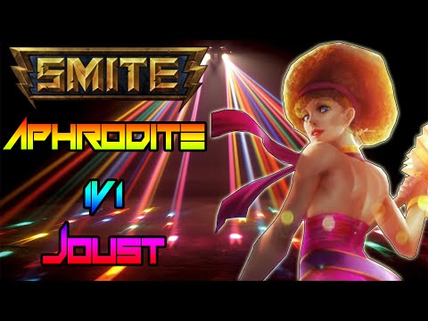 Smite: Aphrodite 1v1 League Joust Gameplay - Best Anubis NA...