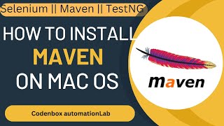 How to install Maven on Mac || Set environment variable for Maven