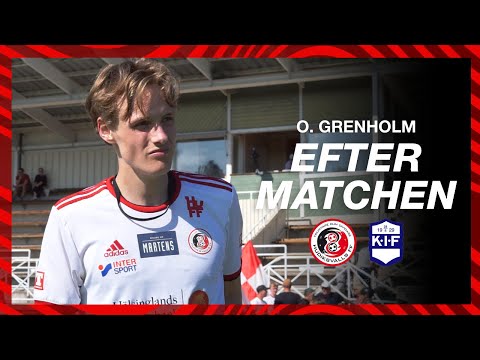 Oliver Grenholm: Bra stöd på läktaren | Hudiksvalls FF vs Kungsängens IF ( 1 - 0 )