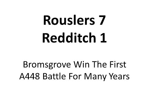 200120 Bromsgrove Sporting 7 (Seven) Redditch United 1