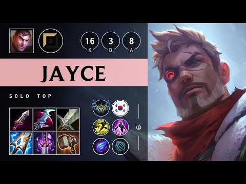 Jayce Top vs Gwen - KR Challenger Patch 25.07