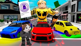 روبلوكس  : تحديث تطوير السيارات فى ماب البيوت واشتريت الجيم باس الجديد هل يستحق ام لا ????قصة الاجازه????