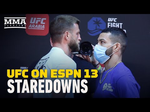 UFC on ESPN 13 Weigh-In Staredowns - MMA Fighting