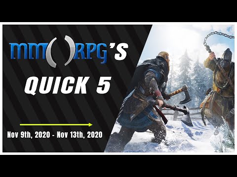 Ubisoft Reaches Valhalla And The Console Wars Return | MMORPG's Quick 5