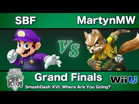 SmashDash XVI - SBF (Mario) Vs. MartynMW (Fox) - Grand Finals