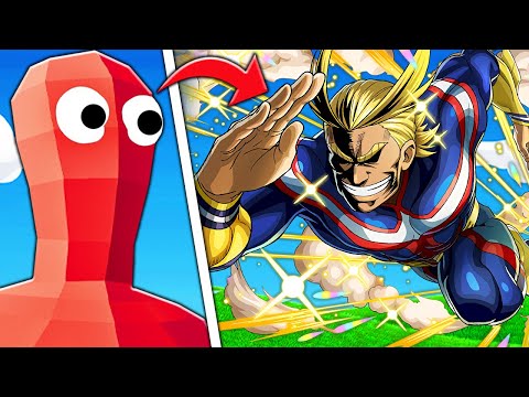 I UPGRADE this Wobbler into ALL MIGHT! - TABS UNIT CREATOR