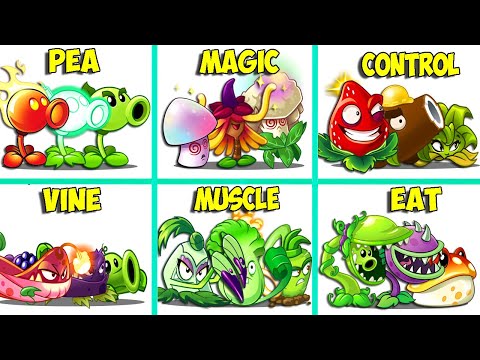 Random 10 Best Team Plants - Which Team Plant 's Best? - PvZ 2 Team Plants Vs Team Plant
