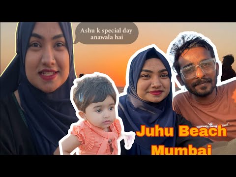Juhu Beach | Ashmira vlogs #juhubeachmumbai