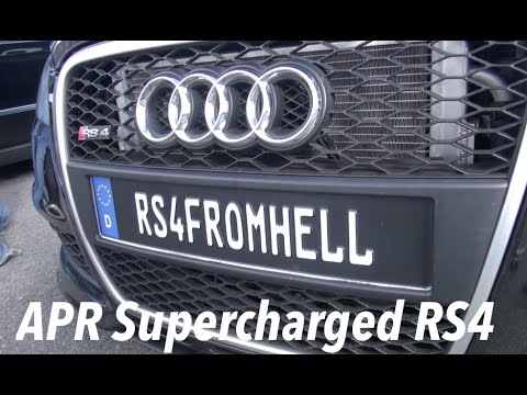 RS4 From Hell is APR Blown & Sounds NASTY