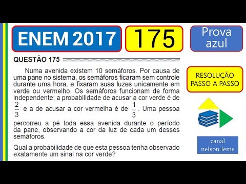 Enem 2017 - Questão 175 de Matemática - prova azul