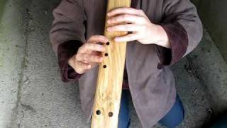 Song to Autumn's End: Kuzin Bruce Spalted Poplar Em Drone Flute)