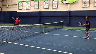 Reading The Ball Better For Volleys 2 Ball Drill