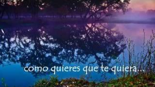 Como quieres que te quiera - Rosario Flores - HD Lyrics on Screen