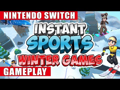 Instant Sports Winter Games Nintendo Switch Gameplay - YouTube