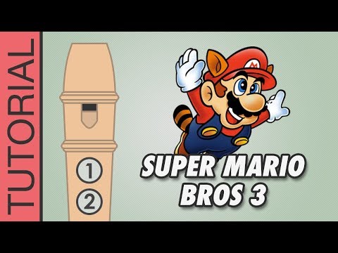Super Mario Bros 3 Overworld - Blockflöte Lernen