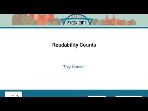 Trey Hunner Readability Counts PyCon 2017