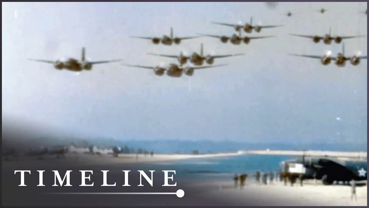 Rare Footage Of The US Army Air Forces In WW2