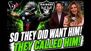 THE RAIDERS WERE TRYING TO MAKE A MOVE AND NOBODY KNEW!RAIDERS NEWS TODAY