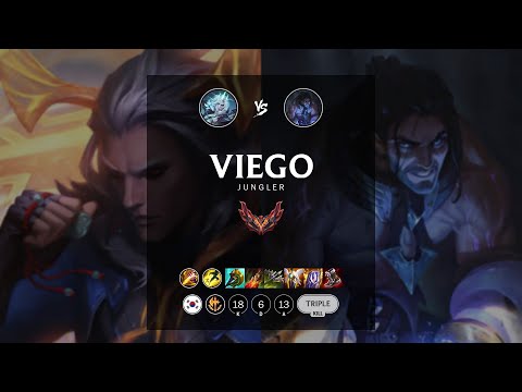 Viego Jungle vs Sylas - KR Grandmaster Patch 12.6