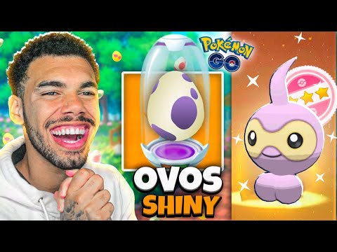BRILHOU ENQUANTO CHOCAVA OS NOVOS SHINIES DE EVENTO - POKEMON GO | Cris |
