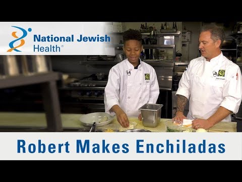 Cooking with Troy: Robert Makes Black Bean Enchiladas
