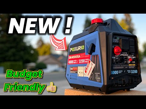 New Portable Generator Poxurio DK4000iSA Budget Friendly!