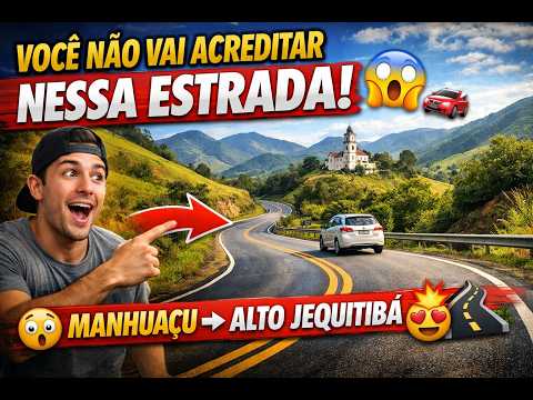 SAÍMOS DE MANHUAÇU... OLHA NO QUE DEU! Alto Jequitibá! Explorando Minas Gerias!