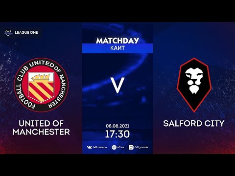 AFL21. England. League One. Day 10. United of Manchester - Salford City