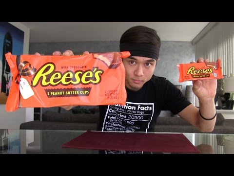 Giant Reese's PB Cups! (2280 calories)