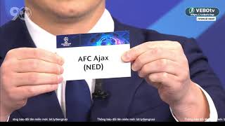 vebotv bình luận bốc bảng vòng knock-out Champions League (13-12-2021)
