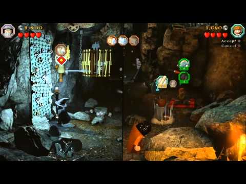 LEGO The Hobbit (PS4) co-op pt9: Exploring the Troll Cave