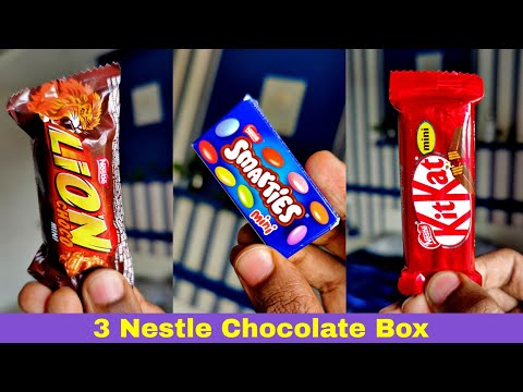 Lion Bar, Skittles, KitKat - All in one Nestle Snacks Mix Chocolate