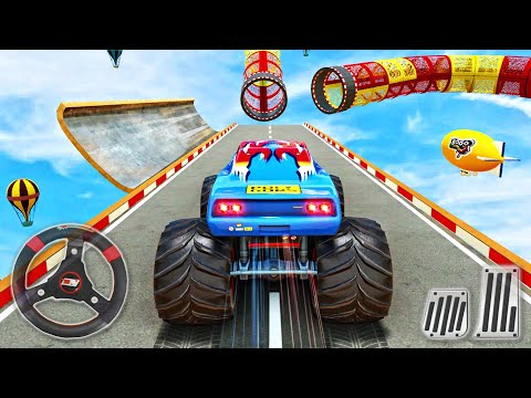 Monster Truck Stunt Racing - Car Extreme Stunts GT Racing - Android GamePlay