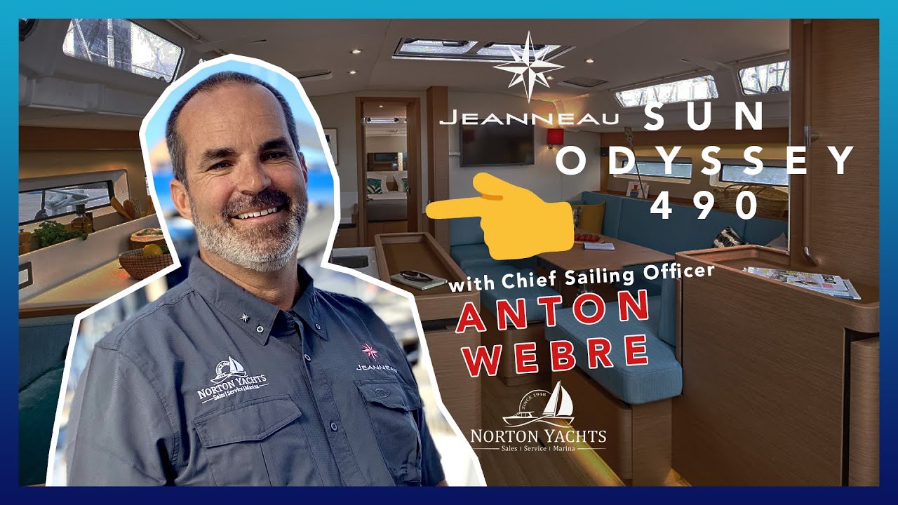 Jeanneau Sun Odyssey 490 Walk Around Video | 2022 Annapolis Boat Show