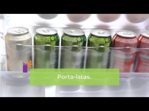 Video thumbnail of Geladeira Consul 1 Porta Frost Free CRB39 342L