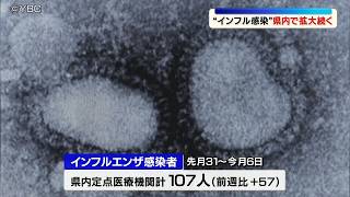 インフル感染、山形県で拡大続く
