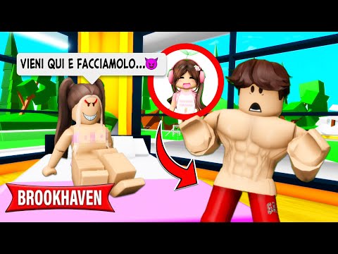 CHE PAURA 😰 MI FINGO UN RAGAZZO PER 24 ORE SU BROOKHAVEN ROBLOX!