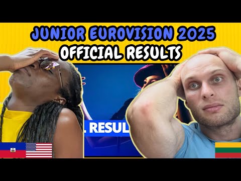 REACTION TO 🇬🇪 Junior Eurovision 2025: Official Results