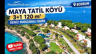 Maya Köyü’nde Deniz Manzaralı Daire Turu| 120 m² Maya Köyü | Bodrum