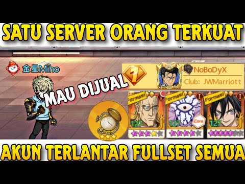 REVIEW AKUN LOW SPENDER YANG TERLANTAR 🔥MASIH BERSAING & TAK TERURUS - One Punch Man The Strongest