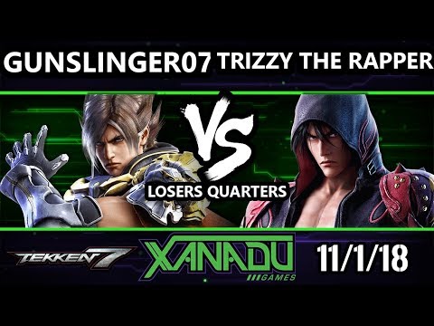 F@X 274 Tekken 7 -  gunslinger07 (Lars) Vs.  Trizzy The Rapper (Jin) - T7 Losers Quarters