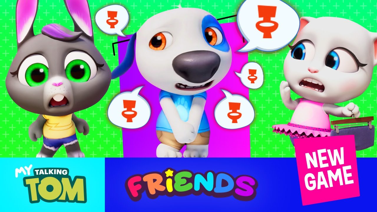 talking tom and friends video