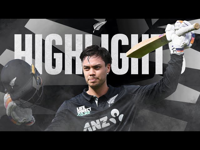 Chapman Collects Century! | Highlights | New Zealand v Pakistan | 1st ODI