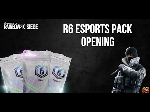 Opening the Esports packs for the FIRST TIME !!! pt.1 (rainbow six siege)