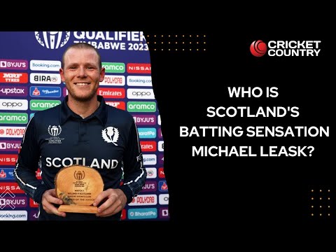 Who Is Michael Leask, Scotland's Star Batting All-Rounder? All You Need To Know About Him