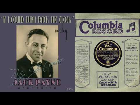 1931, If I Could Turn Back the Clock, Moonlight Saving Time, Jack Payne Orch. medley, HD 78rpm