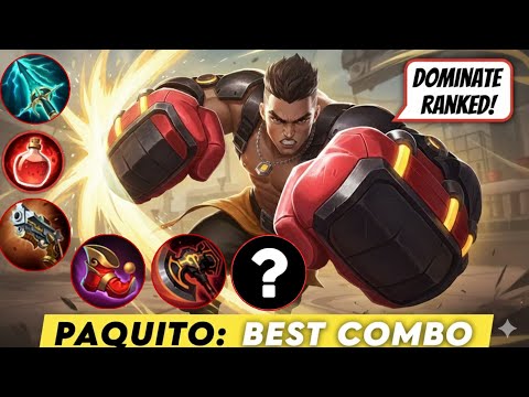 MLBB PAQUITO BEST COMBO TUTORIAL!! BEST ONE SHOT PAQUITO 2026 BUILD 🔥. 